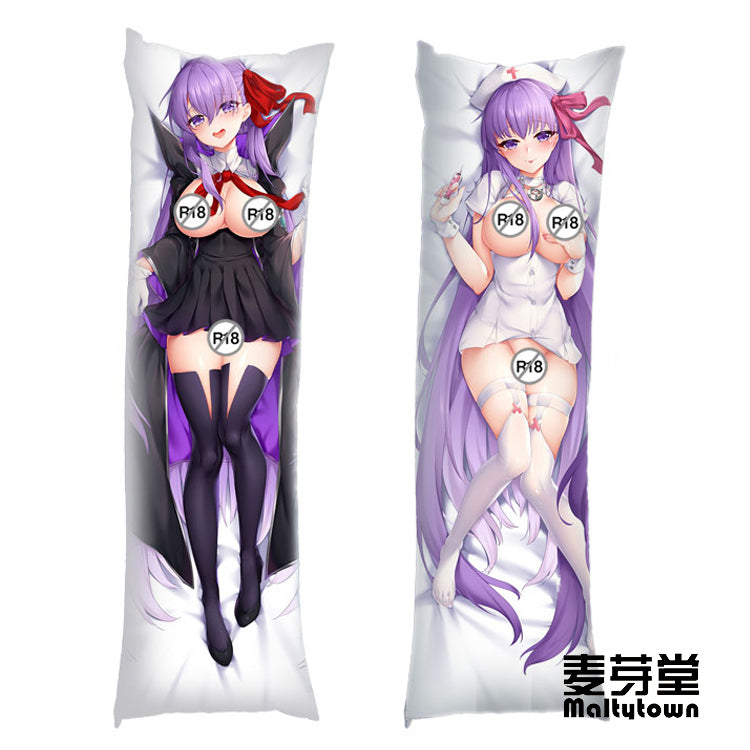 Fate/GrandOrder BB Dakimakura Pillow Cover large breasts nurse YC0776 YC0777