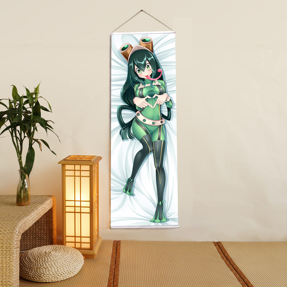 Asui Tsuyu My Hero Academia Anime Digital Printing Wall Scroll