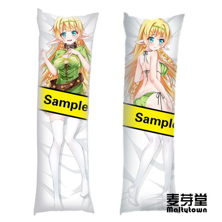 The King of Darkness Another World Story Slave Magic Dakimakura Pillow Cover Elve YC0792 YC0793