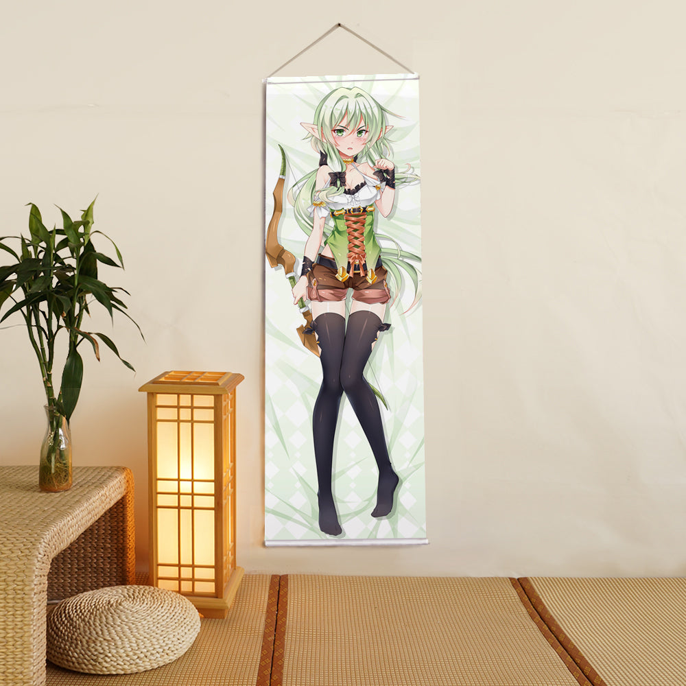 Fairy Archer GOBLIN SLAYER Anime Digital Printing Wall Scroll