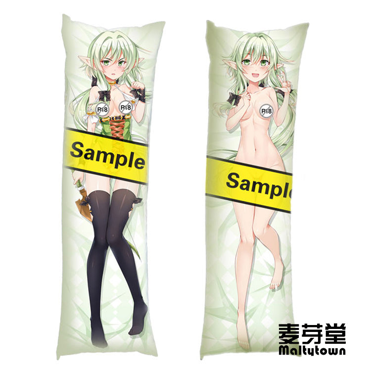 Goblin Slayer Dakimakura Pillow Cover High Elf Archer flat chest YC0805 YC0806