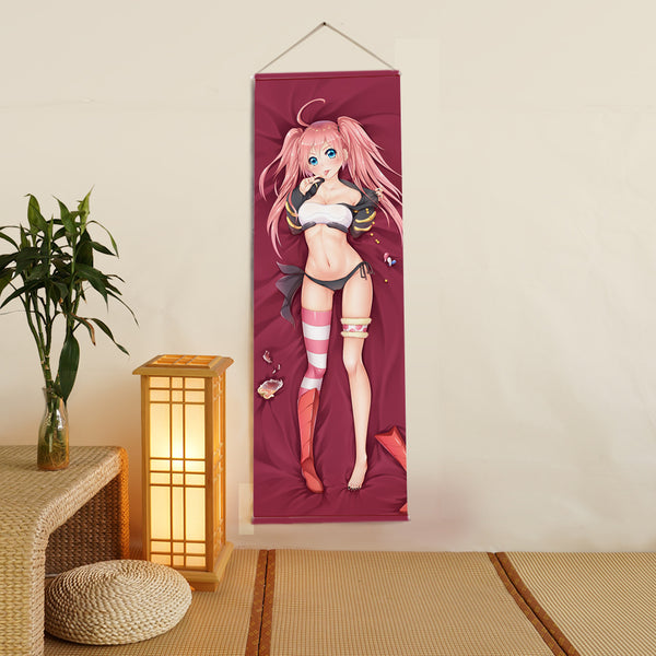 Milim Nava That Time I Got Reincarnated as a Slime Anime Digital Printing Wall Scroll