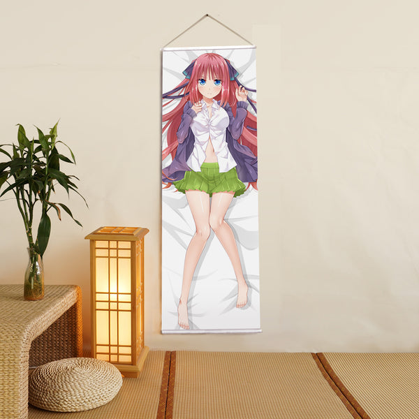 Nino Nakano The Quintessential Quintuplets Anime Digital Printing Wall Scroll