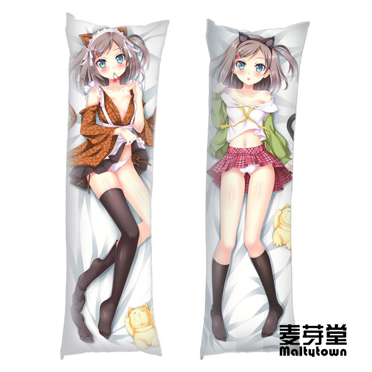 The Hentai Prince and the Stony Cat Dakimakura Pillow Cover Tsutsukakushi Tsukiko YC084 YC085