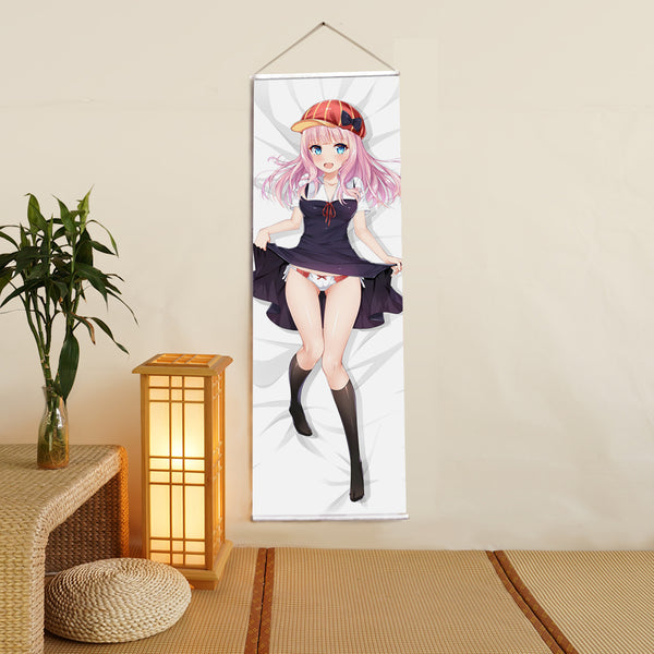 Fujiwara Chika Kaguya-Sama Love Is War Anime Digital Printing Wall Scroll