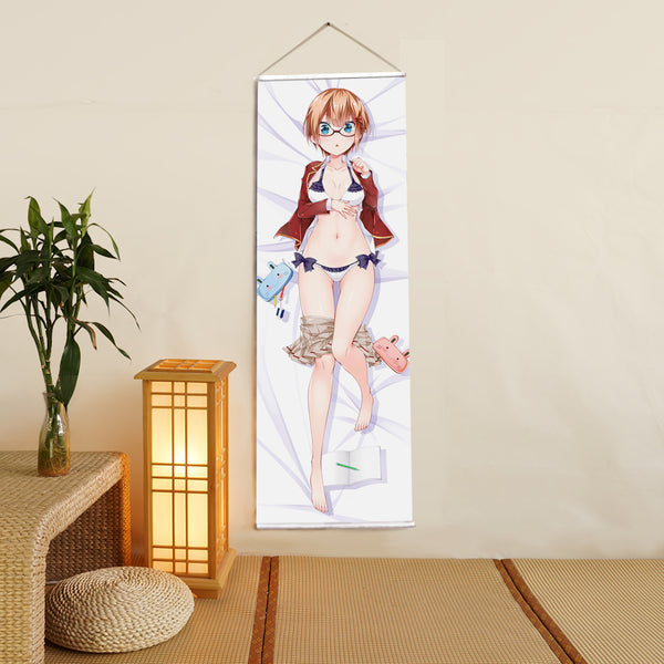 Ogata Rizu We Never Learn Anime Digital Printing Wall Scroll