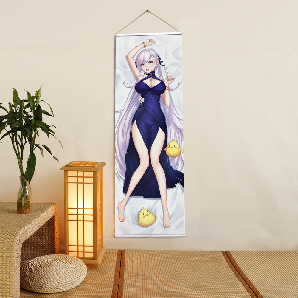 Belfast Azur Lane Anime Digital Printing Wall Scroll