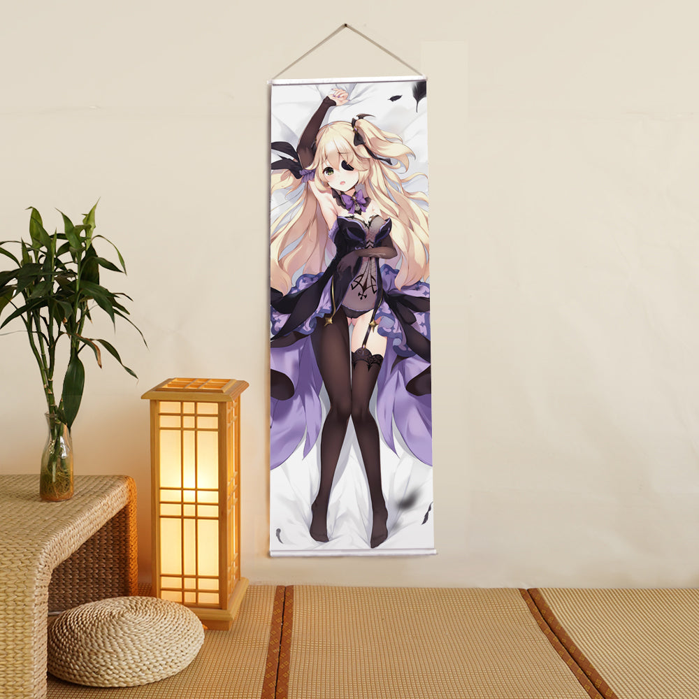 Fischl Genshin Impact Anime Digital Printing Wall Scroll