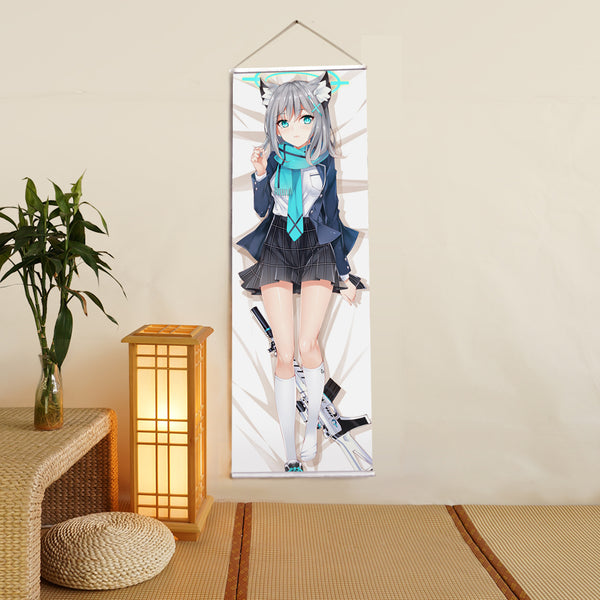 Sunaookami Siroko Blue Archive Anime Digital Printing Wall Scroll