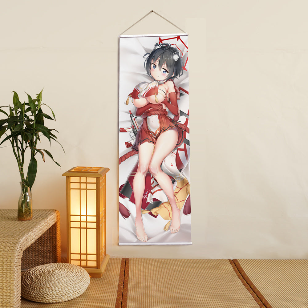 Hasuga Tubaki Blue Archive Anime Digital Printing Wall Scroll