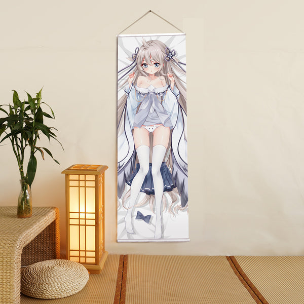 Umikaze Azur Lane Anime Digital Printing Wall Scroll