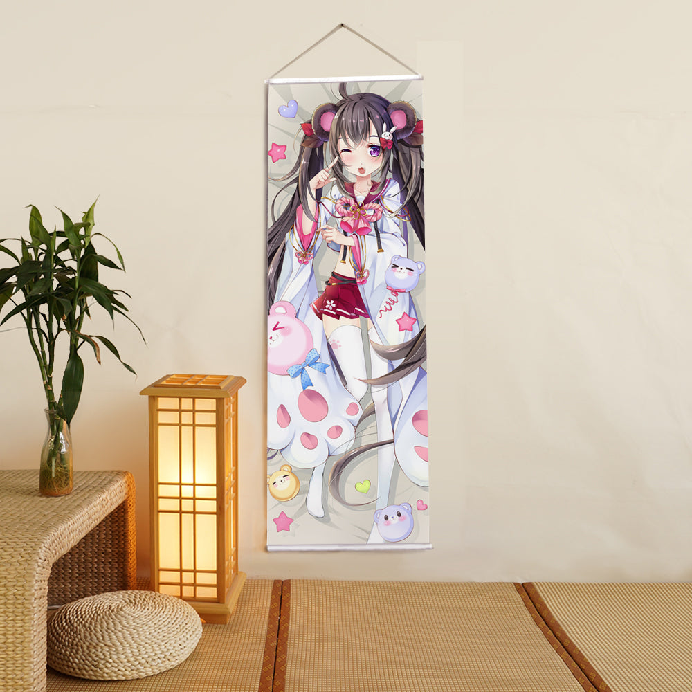 Yamakaze Azur Lane Anime Digital Printing Wall Scroll