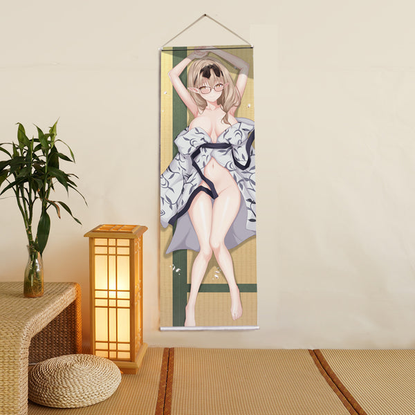 Yukata Blue Archive Anime Digital Printing Wall Scroll