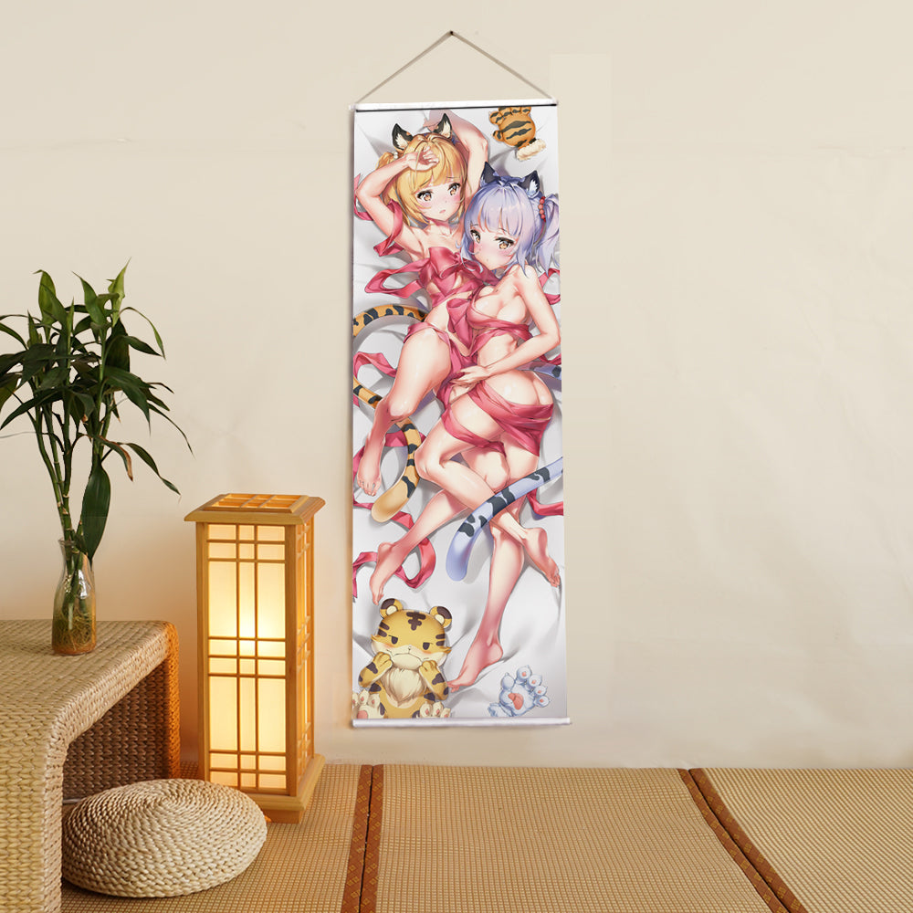 Yuri Cat Ears Granblue Fantasy Anime Digital Printing Wall Scroll