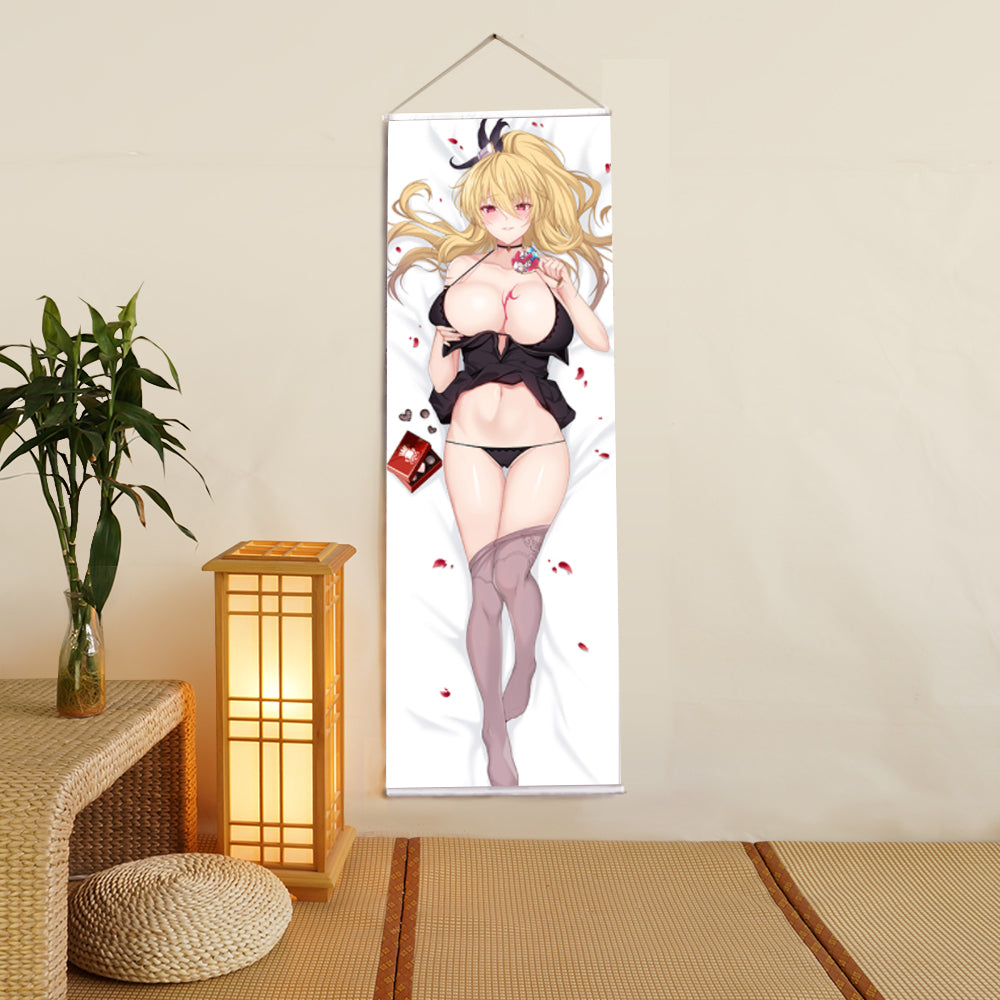 Vira GRANBLUE FANTASY Chocolate Anime Digital Printing Wall Scroll