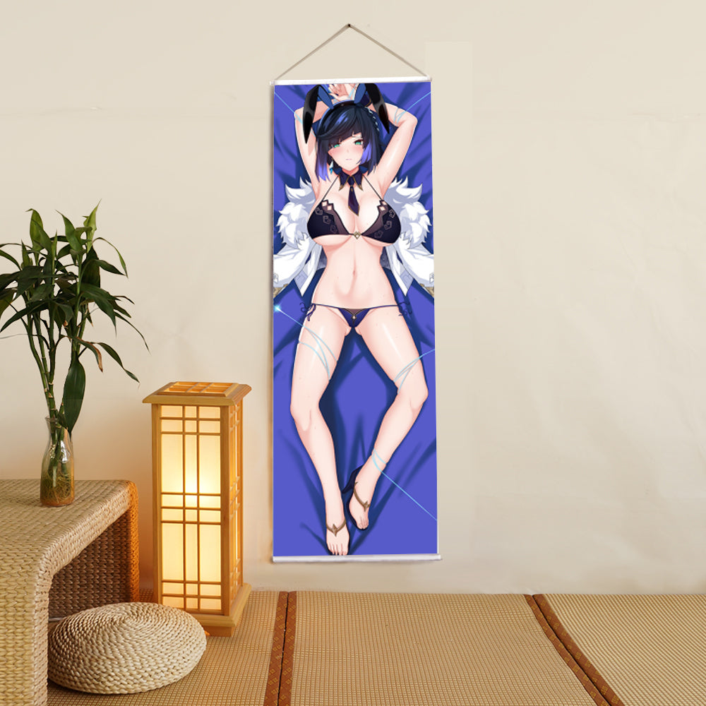 Ye Lan Genshin Impact Anime Digital Printing Wall Scroll