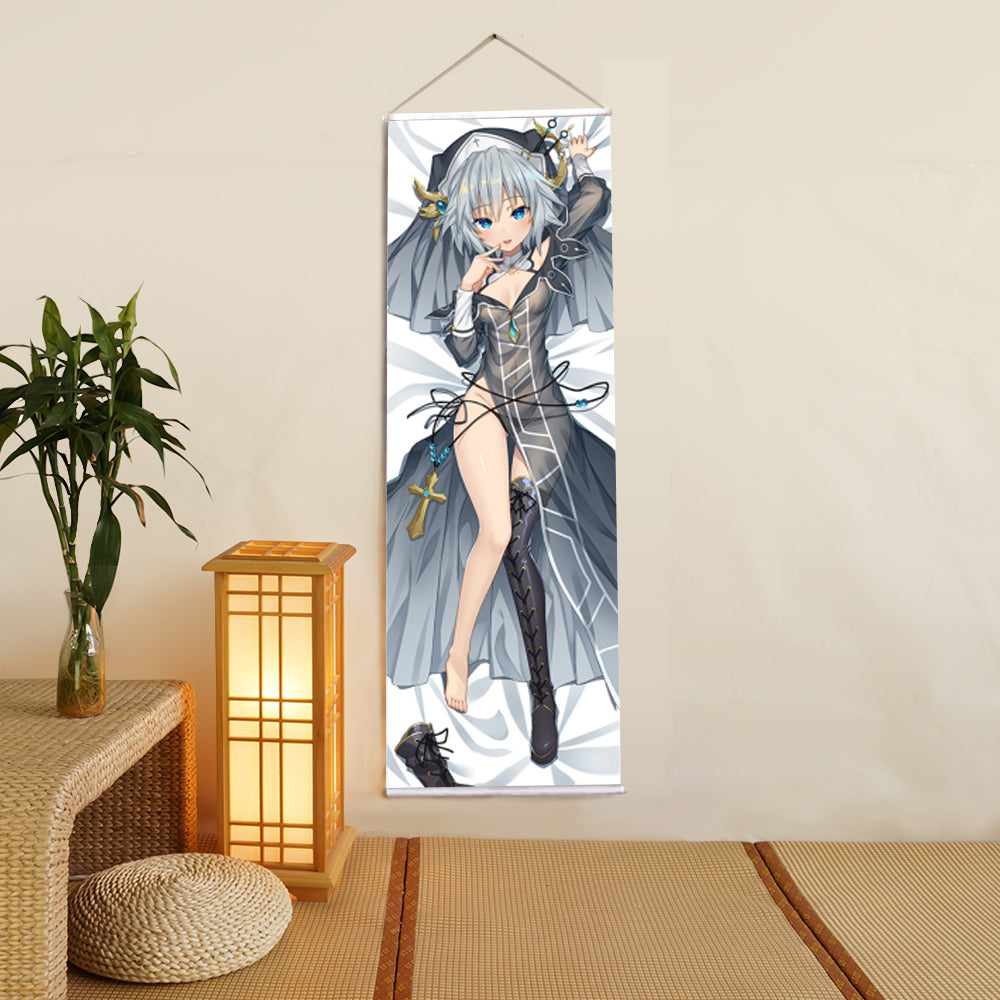 Nia Honjo Date A Live Nun Anime Digital Printing Wall Scroll