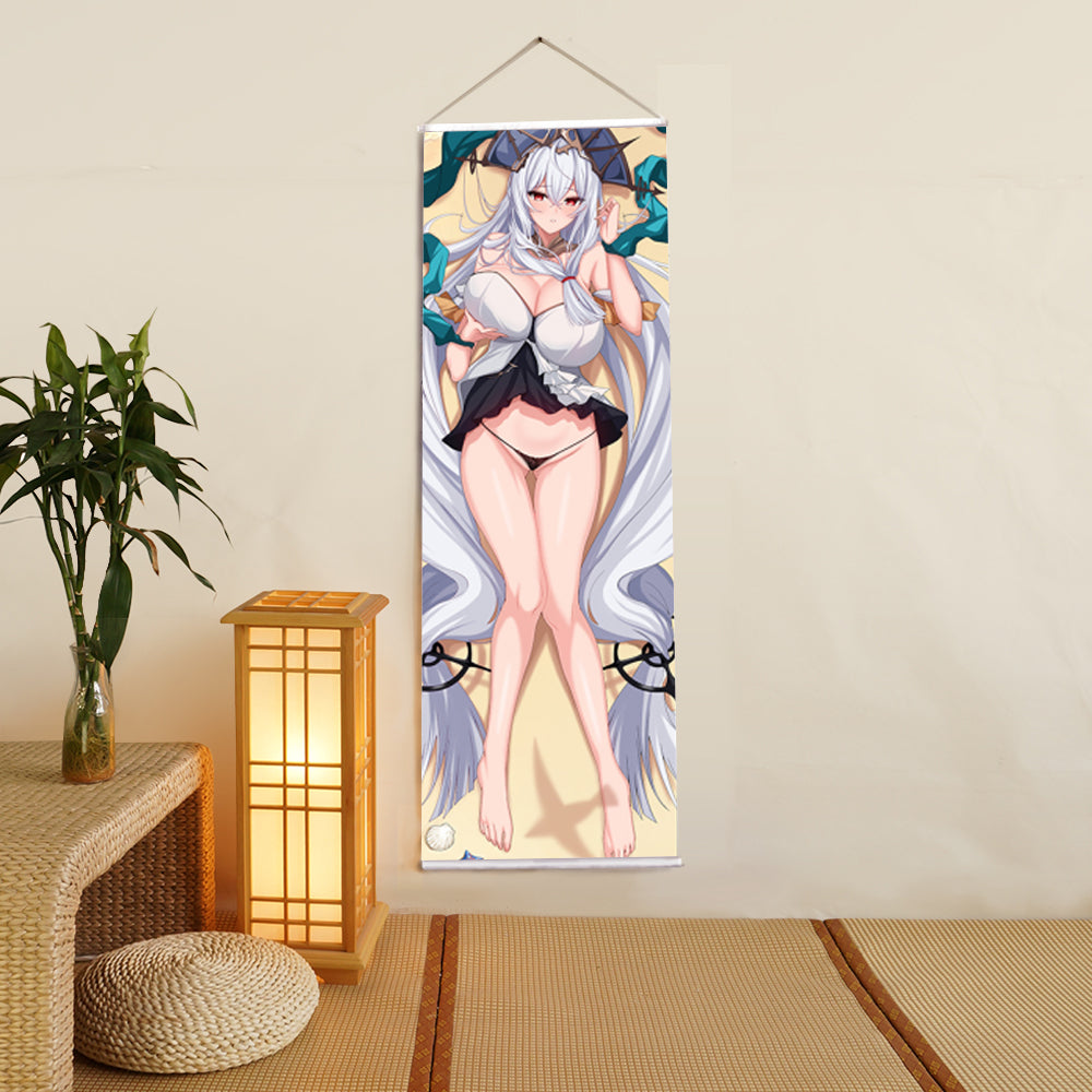 Scadi Arknights Skadi the Corrupting Heart Anime Digital Printing Wall Scroll