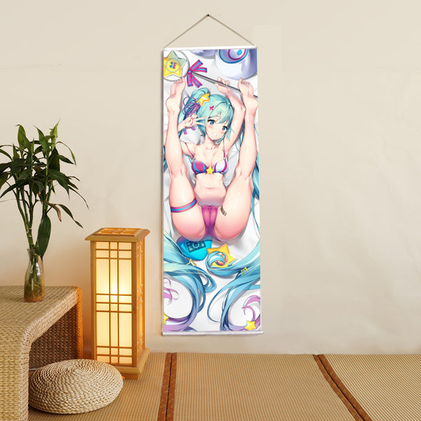 Magical Mirai miku girlfriend Anime Digital Printing Wall Scroll