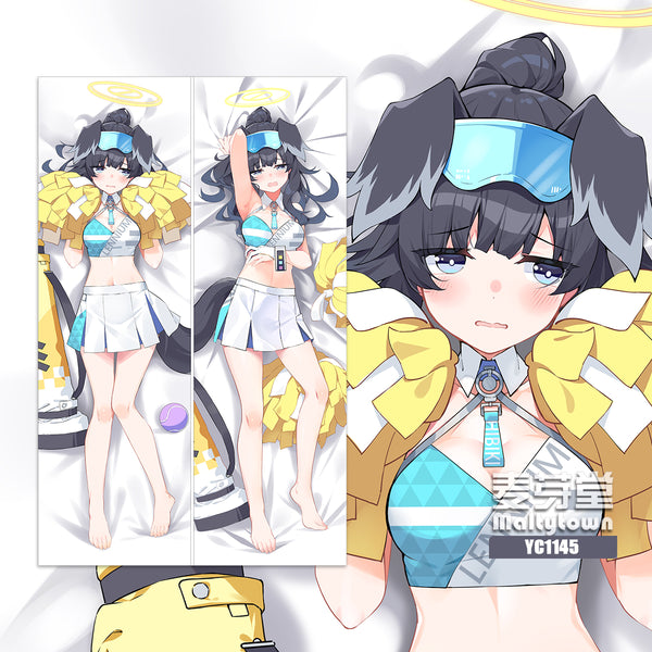 Blue Archive Nekozuka Hibiki dakimakura Pillow Cover little girl YC1145 YC1146