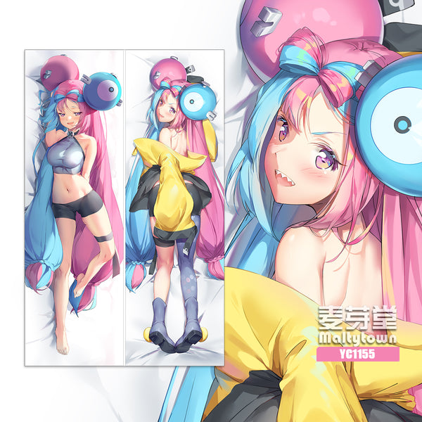 Pokémon Scarlet and Violet Iono dakimakura Pillow Cover little girl YC1155 YC1156