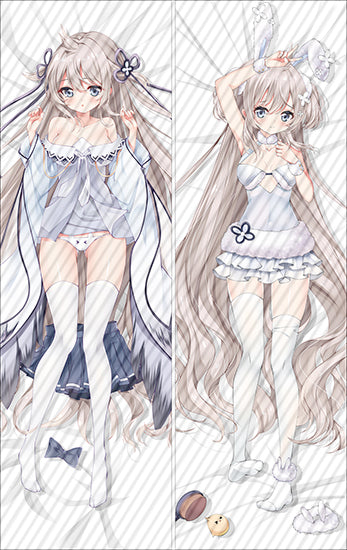 Azur Lane White Socks Umikaze Flat-chested Girl Pillow cover YC1023 YC1024