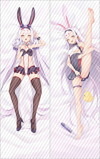 Azur Lane rabbit ears Flat-chested IJN Shimakaze Swimming suit pillow cover YC1025 YC1026